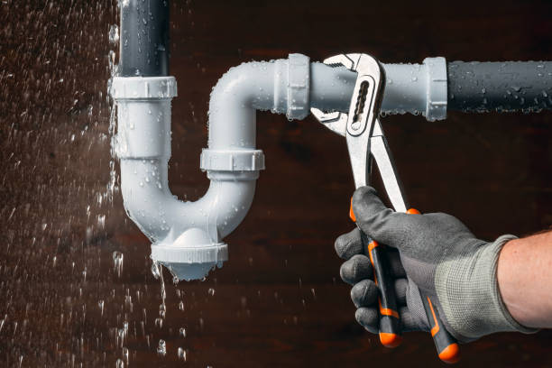Professional Drain Cleaning technician working in Mount Calvary, WI